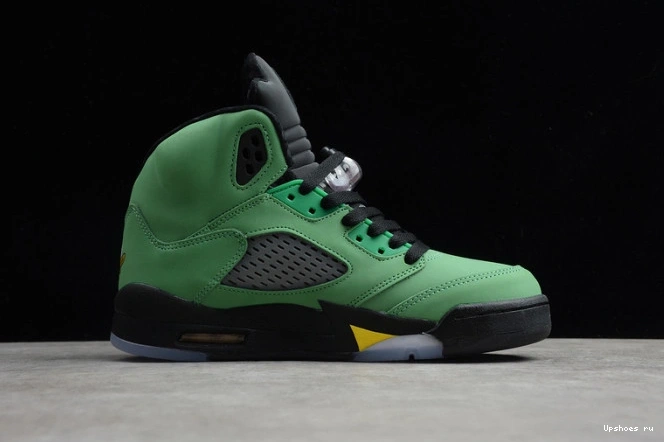 Air 5 Jordan 454803-535 Retro Oregon Ducks 0713